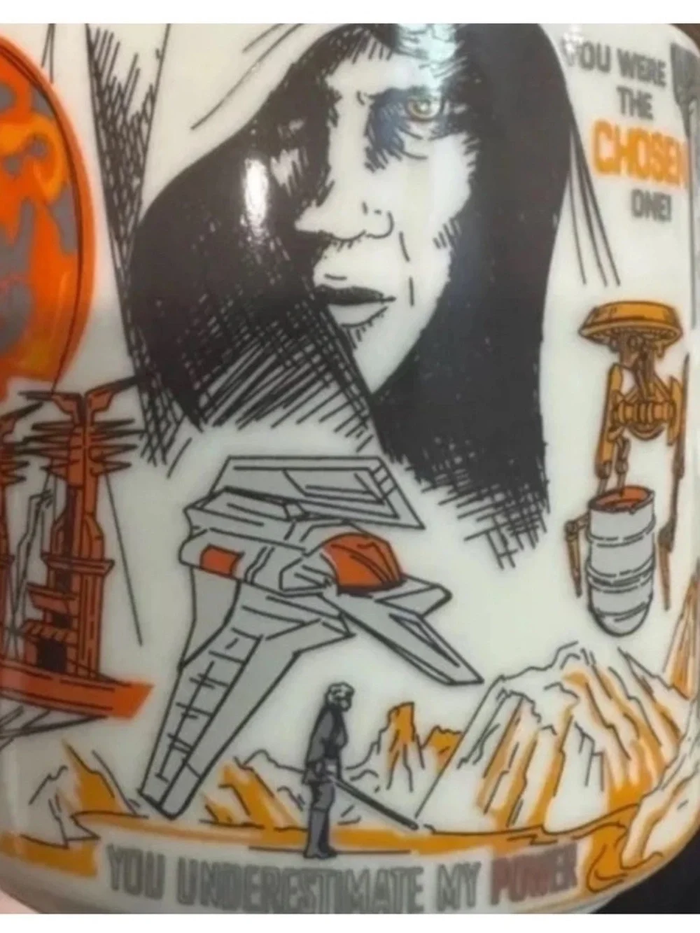 STAR WARS DISNEY STARBUCKS MUSTAFAR Been There coffee mug NIB